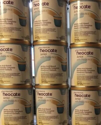 14 Cans Nutricia Neocate JR Junior Vanilla W/ Prebiotics Formula FREE SHIPPING