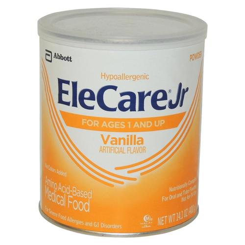 NEW Abbott Elecare Jr Vanilla Powder 14.1oz Amino Acid-Based Medical Food Baby