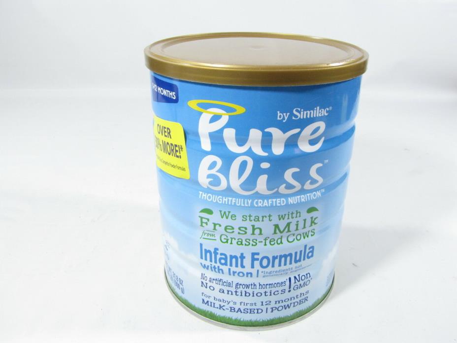 Lot of 4 Similac Pure Bliss Baby Infant Formula with Iron 31.8 oz Cans Exp 2020