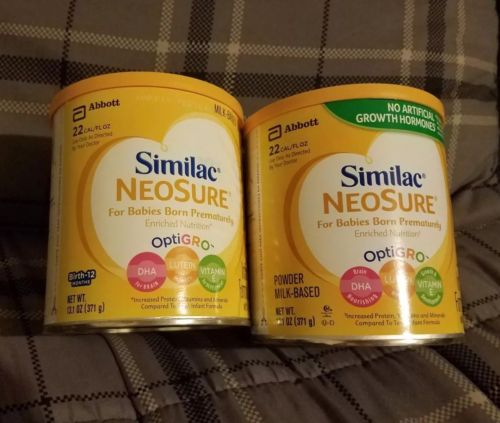 New~Sealed Lot 2~ 13.1oz cans, Similac NeoSure Nutrition Powder Infant Formula