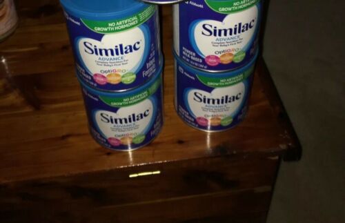Similac Advance 1 Stage Infant Formula with Iron Five 12.4 Oz cans.