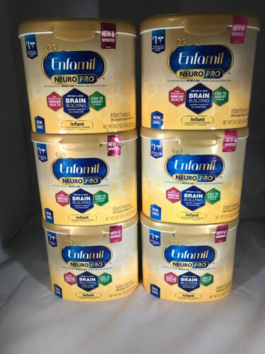 6 Pack - Enfamil NeuroPro Infant Formula - Reusable Powder Tub, 20.7 oz