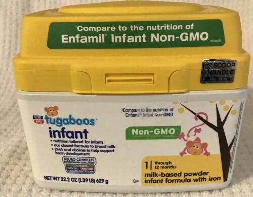 Tugaboos Infant Baby Formula Compare To Enfamil Infant New Expiration 12/26/2020