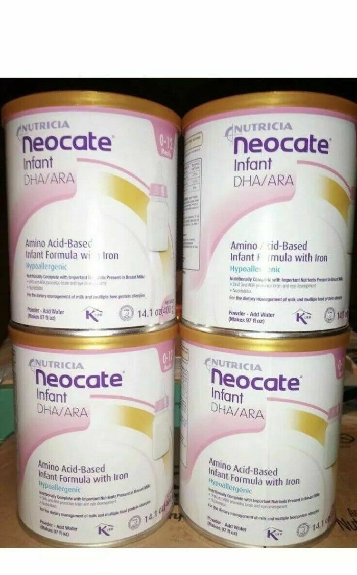 4 Neocate Infant Formula DHA/ARA by Nutricia  Exp 08/10/2019 or Later
