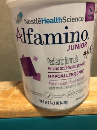 Alfamino Junior Formula 14.1 oz Cans Set of 6 EXP FEB 2020