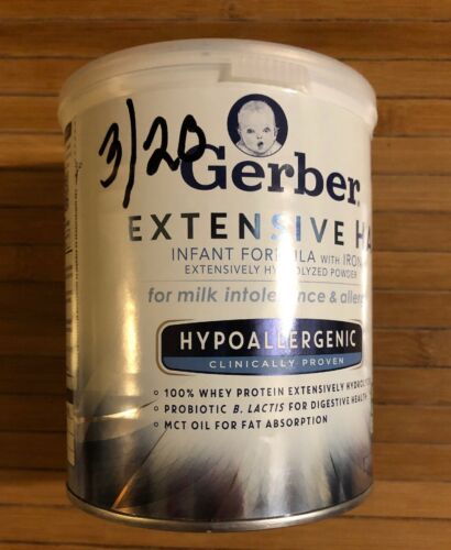 Gerber Extensive HA Hypoallergenic Powder Infant Formula w/Iron, 14.1 Ounce New