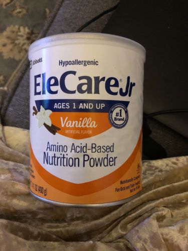 2 Cans Of Elecare jr Vanilla Flavor NEW