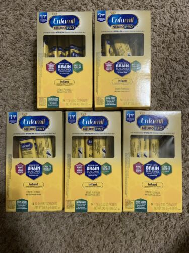 Enfamil NeuroPro Infant Formula Single Serve Powder (70 packs total) *09/2019