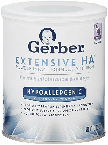 Gerber Extensive HA Hypoallergenic Powder Infant Formula Iron 14.1 oz (Lot of 2)