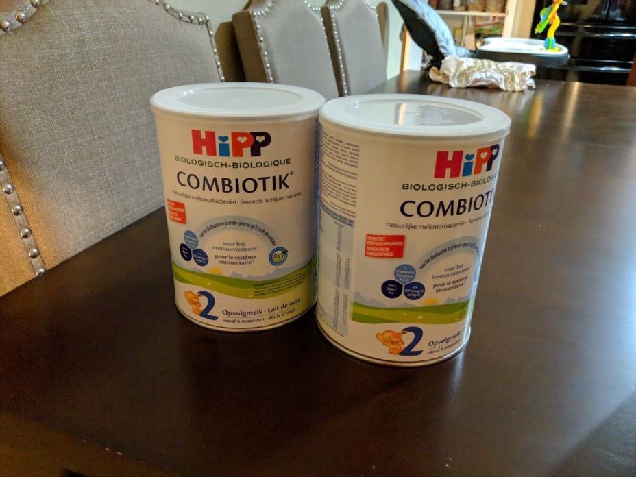 2 HiPP Dutch Stage 2 Organic Combiotik Follow on Milk Formula 900g - 6-12 Months