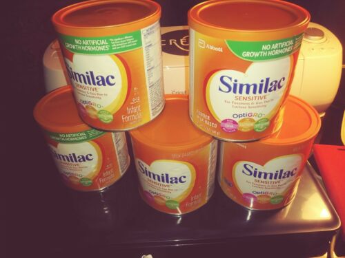 Similac Sensitive Infant Formula 5 12 oz cans