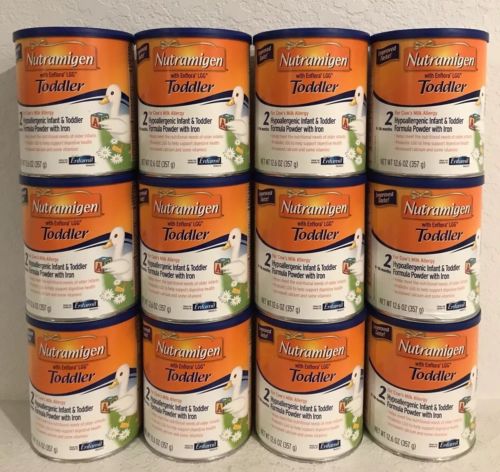 Nutramigen Toddler With Enflora LGG Hypoallergenic With Iron Formula - 12 Cans