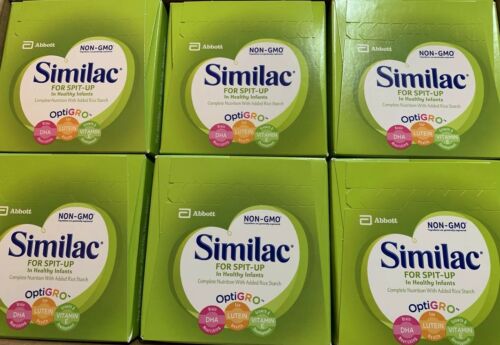 6 Can's Similac For Spit-up Infant Formula Powder NON-GMO 7.6oz EXP 10-2019