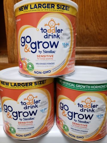 3 cans Similac Sensitive Go and Grow . The expiration date is June 1, 2019