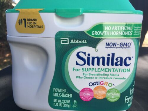 1.45Lbs Similac For Supplementation Non-GMO Infant Formula with Iron EXP 5/19
