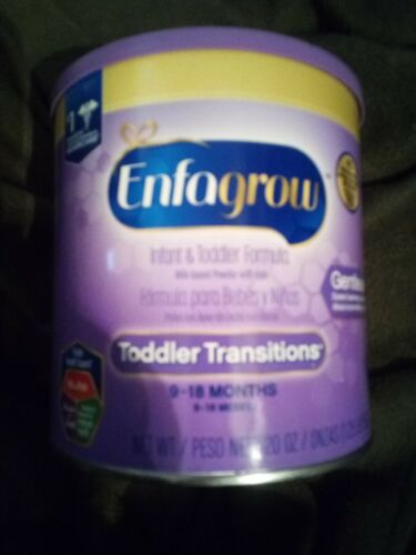 Enfagrow Gentlease Toddler Transitions  9-18 Months.    20 OZ Cans - 4 Cans