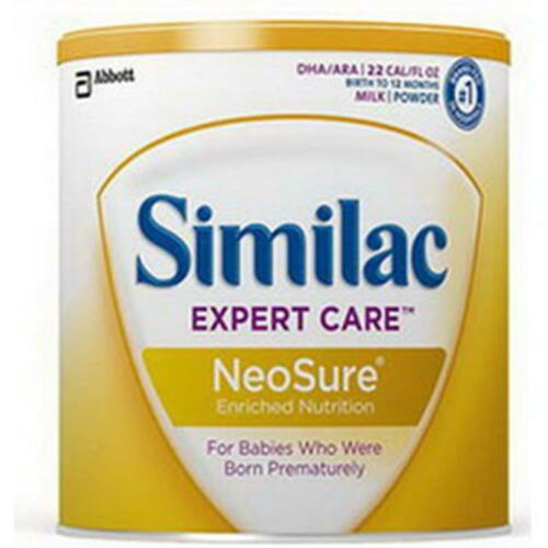 NEW ABBOTT 75OPzd1 1 EA Similac Expert Care Neosure w/Iron 13.1 oz. Pwdr 5743076