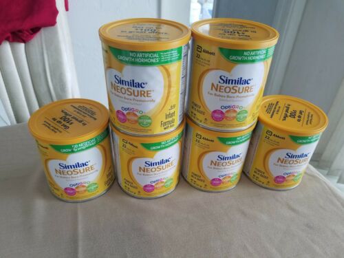 6 NEW Similac Neosure Infant Formula with Iron 13.1 oz for Premature 07/2020