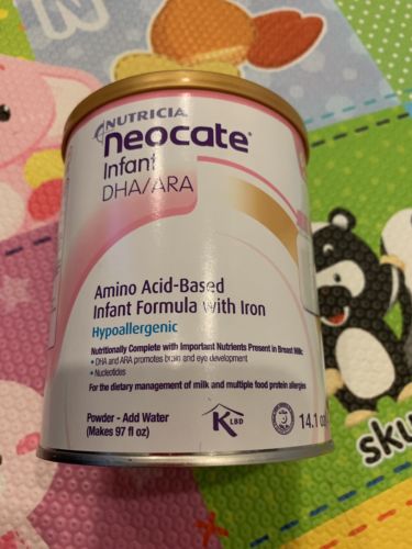 11 cans  Neocate Baby Formula New Sealed Nutricia DHA/ARA Powder 14.1 oz can