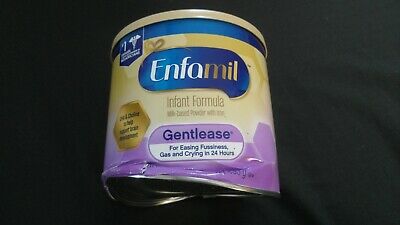 Enfamil Infant Formula Milk-Based Powder w Iron Gentlease 20.9 Oz DENTED CAN @