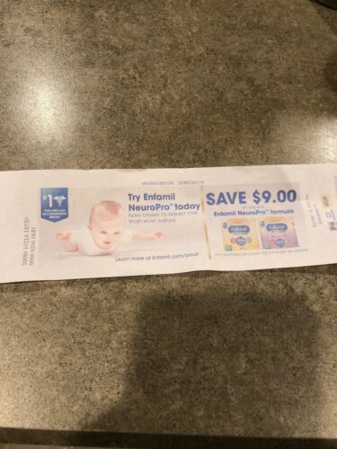 Enfamil NeuroPro Powder Baby Formula Coupon $10 Sold One Each