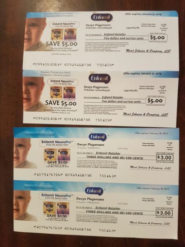 $ 16 worth of Enfamil Formula Coupons