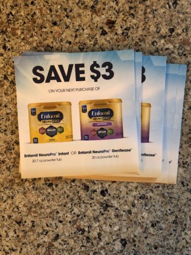 14 $3 Enfamil Coupons. $42 In Savings.