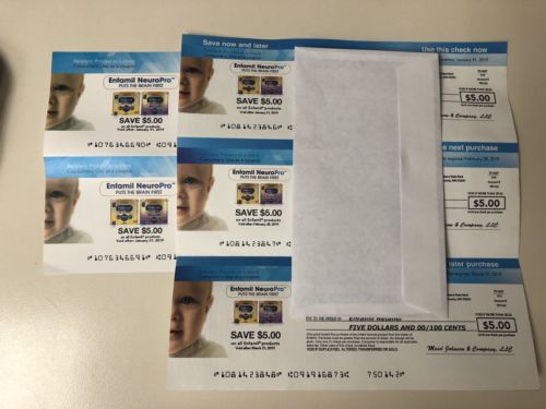 $25 Worth Enfamil Coupons (5) $5 Coupons