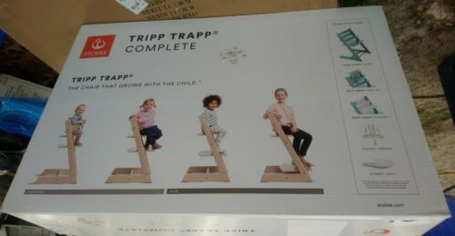 NEW High Chair Set Stokke Tripp Trapp Complete Convertible White
