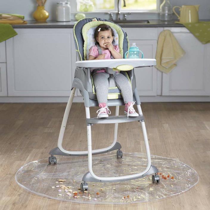 50 Inch Baby High Chair Infant Toddler Feeding Floor Protector Floor Mat Clear