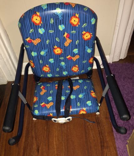 Graco Tot Loc Lock Clip On Table Top High Chair Booster Seat Folds