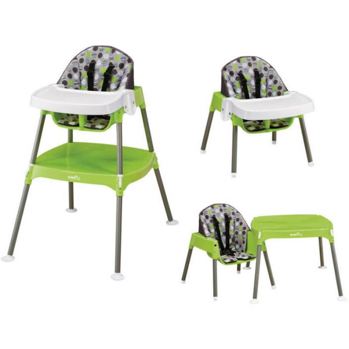 3 IN 1 CONVERTIBLE HIGH CHAIR TO CHAIR AND TABLE SET INFANT BABY NEWBORN FEEDING