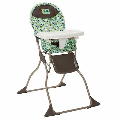 Cosco Simple Fold High Chair, Elephant Squares Folding Adjustable Tray NEW