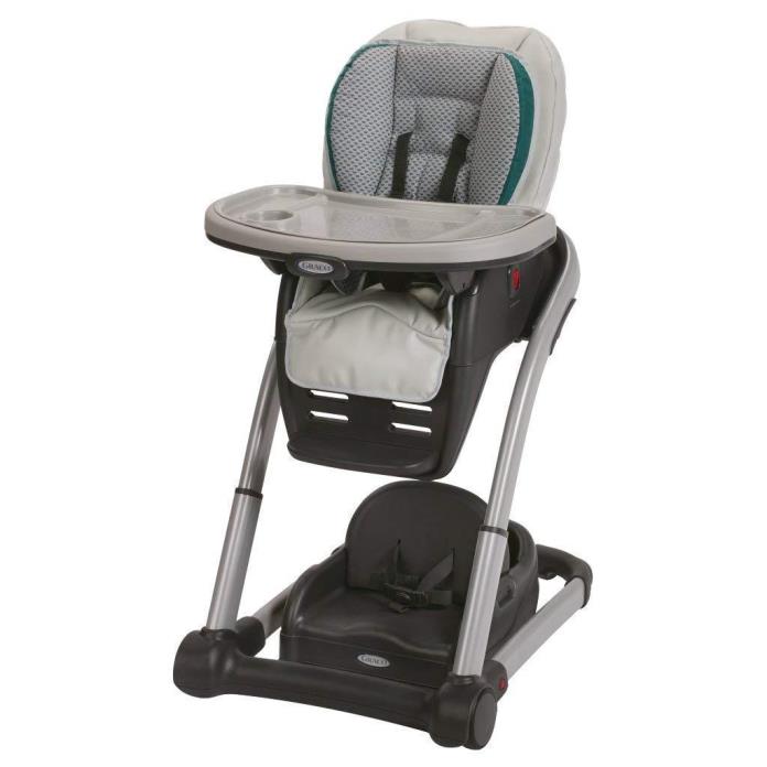 Graco Blossom 6-in-1 Convertible High Chair Seating System Sapphire baby seat