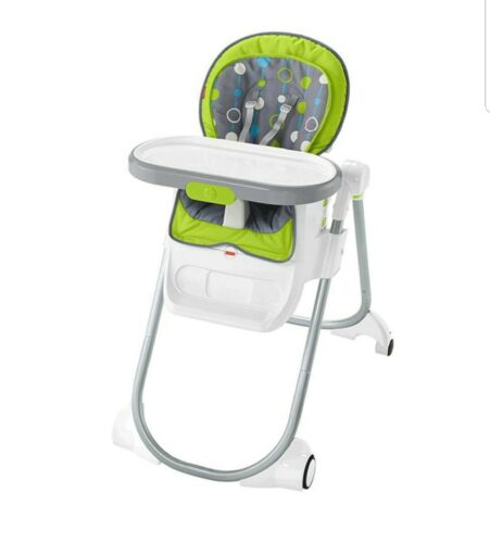 Fisher Price Infant Baby Adjustable 4 in 1 Total Clean High Chair DKR72-9997