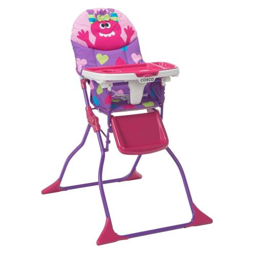 Fold Deluxe High Chair Monster Shelley Design Baby Toddler Feeding Folding Seat