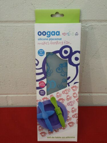 oogaa Silicone Placemat, Blue