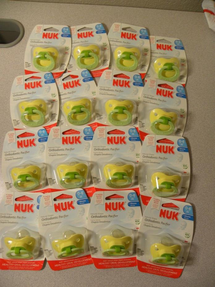 NWT (16) NUK pacifiers lot