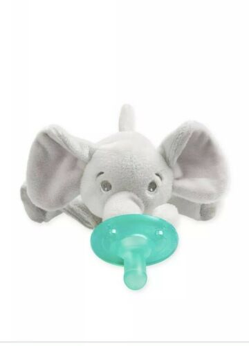 Philips Avent Soothie Snuggle Pacifier, 0m+, Seal, 0M+ Soothie Snuggle Elephant