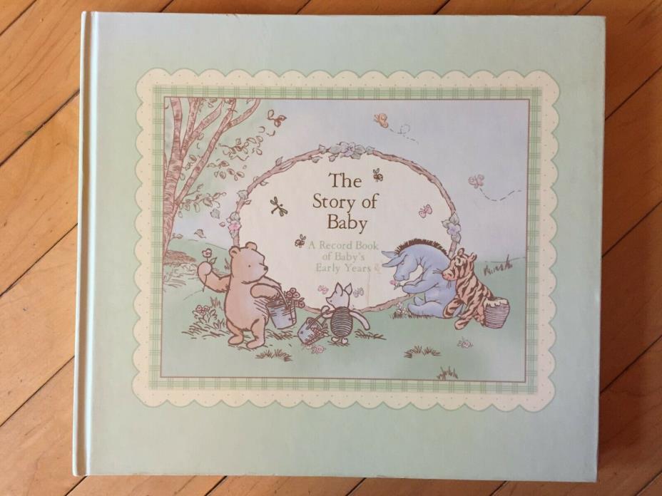 NEW Disney Baby Days With Pooh Recotd Memory Keepsake Book Winnie The Pooh Album