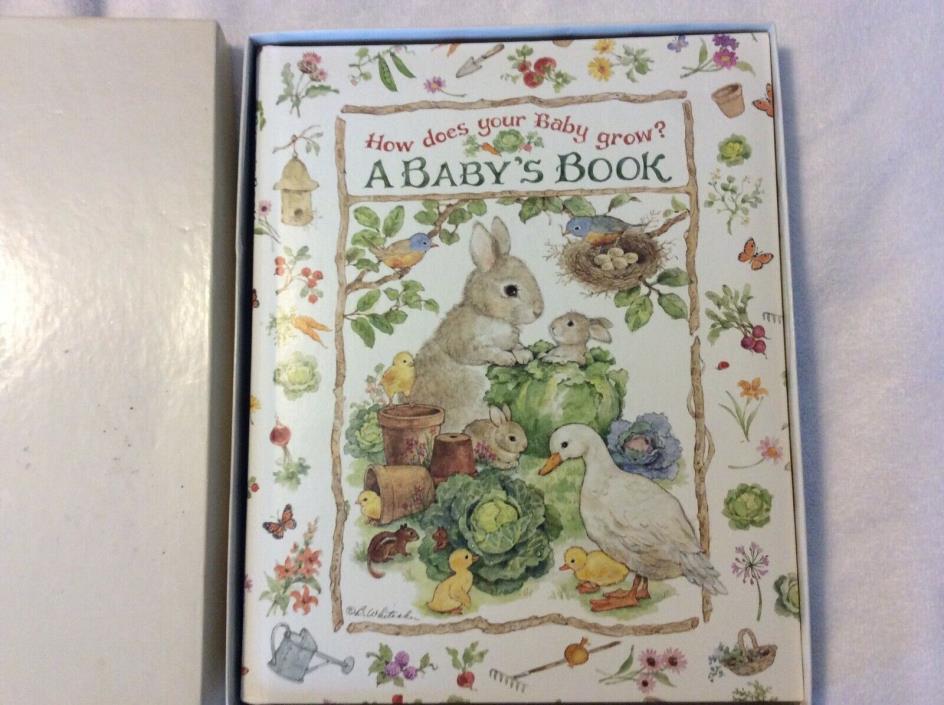 C.R. Gibson How Does Your Baby Grow-The First Five Years record book(NEW in Box)