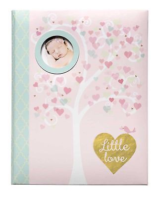 C.R. Gibson Pink 'Little Love' First 5 Years Baby Book for Girls, 64 Pages
