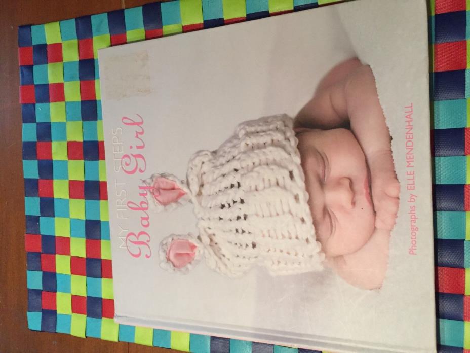 Baby Girl Memory Book Memories Photographs Book