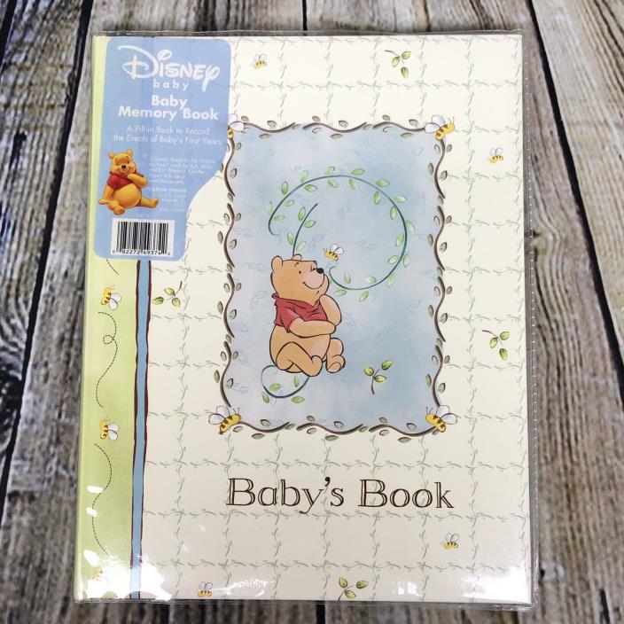 Disney Baby Winnie the Pooh Baby Memory Book / Baby Book / Events of First Year