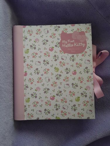 My First Hello Kitty Baby Girl Record Book New