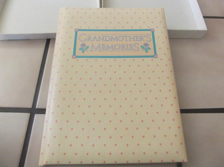 Hallmark Grandmother's Memories Album Pink New in Box