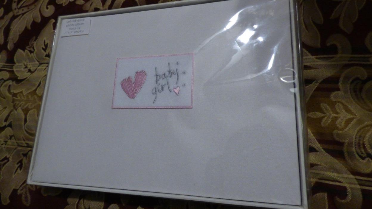 Kitted Out Baby Girl Photo Album NEW Baby Boxed 7 x 5