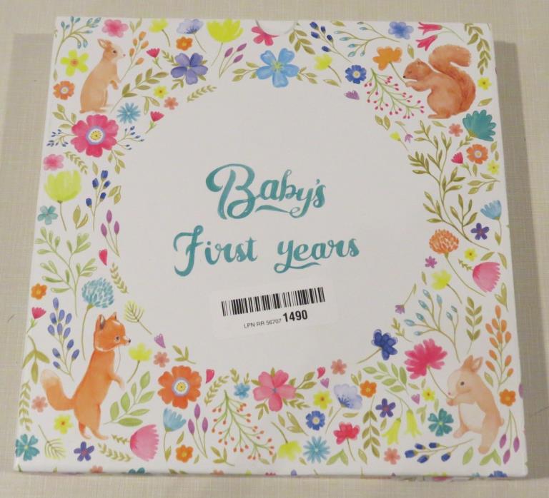 Baby's First Years - album / book by Petite Pro - blank, unused