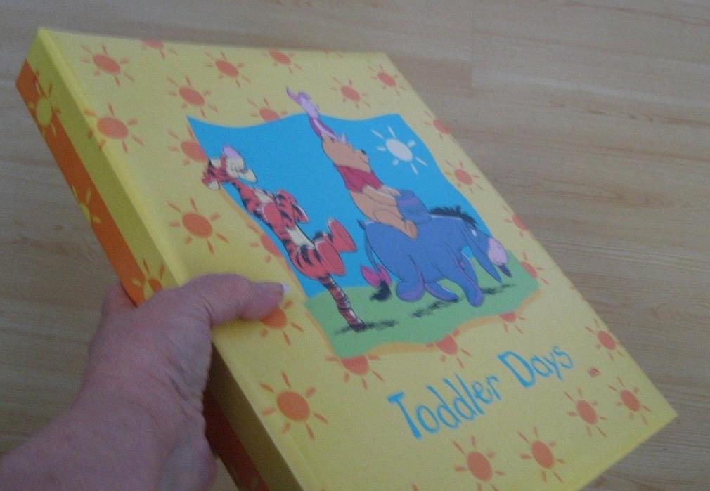 Unused Vtg HALLMARK Winnie the Pooh TODDLER DAYS BABY PHOTO ALBUM Scrapbook