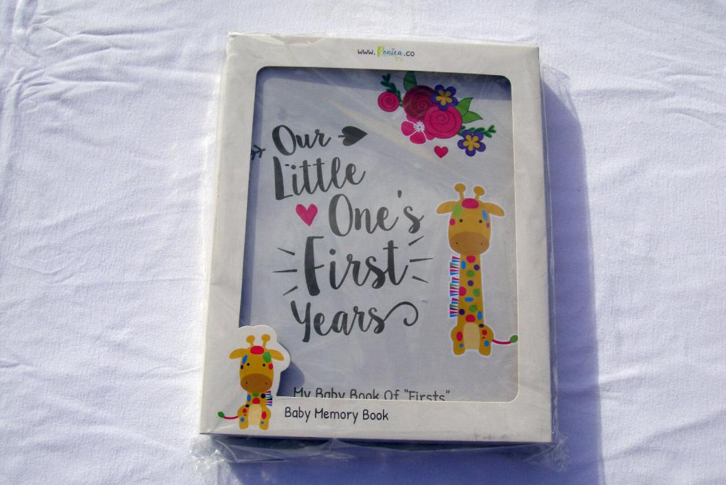 RONICA BABY MEMORY BOOK OUR LITTLE ONE'S FIRST YEARS ALBUM